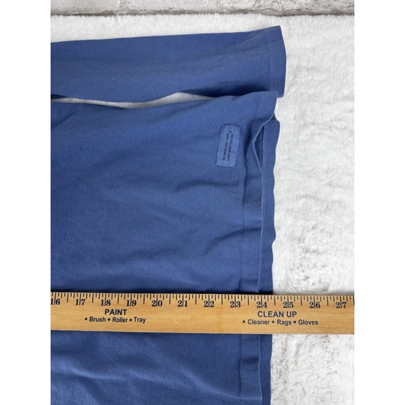 Life is Good Blue Long Sleeve T-Shirt Snowflake Grateful Crusher Tee Size Medium - Picture 9 of 10